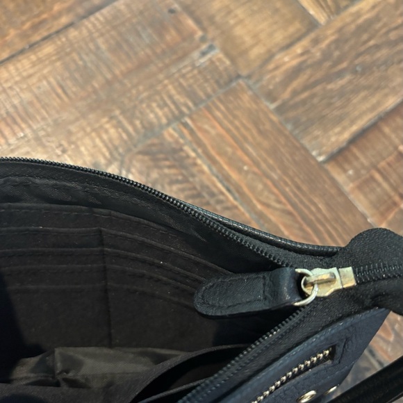 Nicole Black Wristlet Wallet/Bag with Gold Accents - Picture 9 of 11